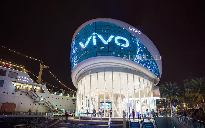 VIVO Lab旗艦店酷炫<a href=http://www.626937.com/toumingping/ target=_blank class=infotextkey>透明屏</a>效果